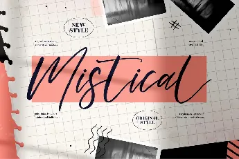 Mistical font