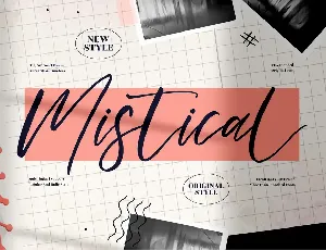 Mistical font