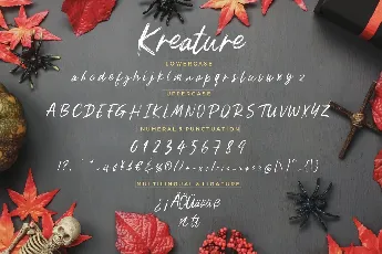 Kreature font