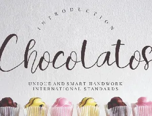 Chocolatos font