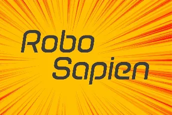 Robo Sapien Family font