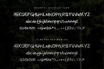 Gladyss font