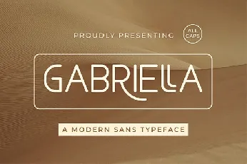 Gabriella font