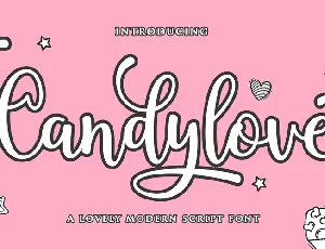 Candylove font