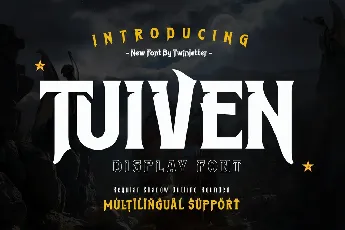 TUIVEN Trial font