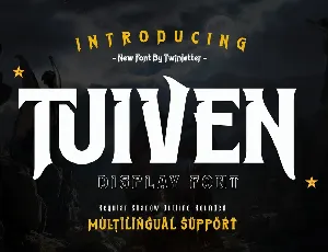 TUIVEN Trial font