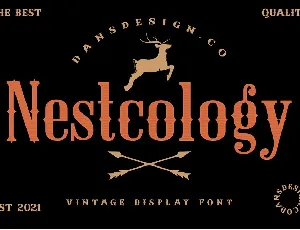 Nestcology font