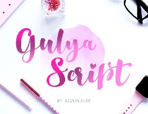 Gulya Script font