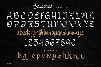 Bewitched Free font