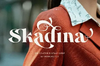 Skadina font