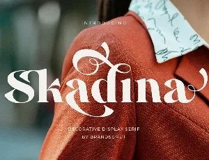 Skadina font