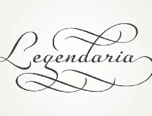 Legendaria Family font