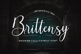 Brittensy font