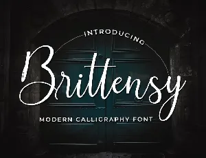 Brittensy font