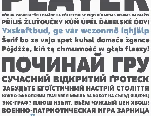 Movavi Grotesque font