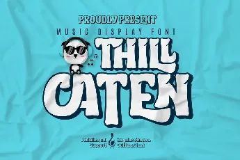 THILL CATEN Trial font