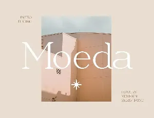 Moeda font