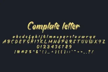 Golden Display font