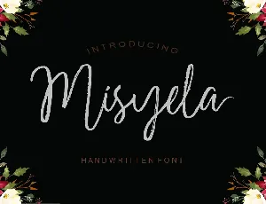 Misyela font