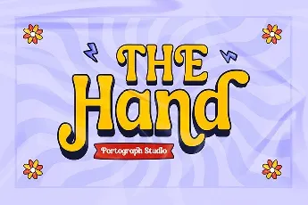 The Hand font