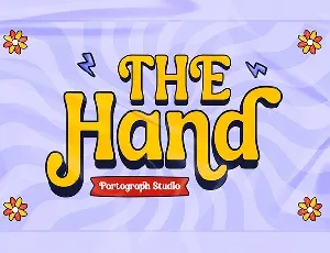 The Hand font