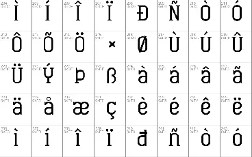 Minaeff Ect font