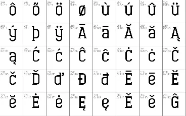 Minaeff Ect font