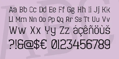 Minaeff Ect font