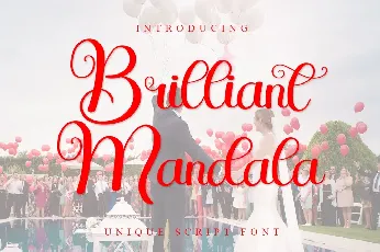 Brilliant Mandala font