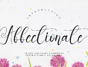 Affectionate font