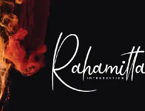 Rahamitta Handwritten font