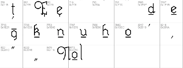 Millennium Free font