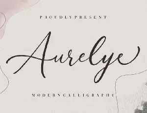 Aurelye font