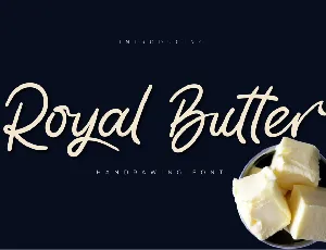 Royal Butter font