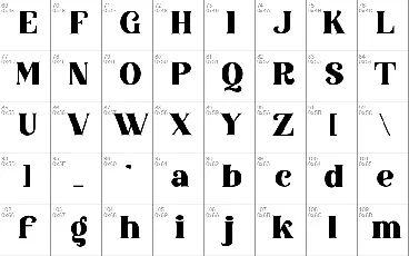 Auromiya font