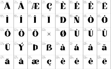 Auromiya font