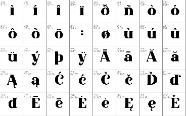 Auromiya font