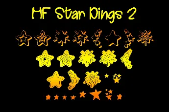 MF Star Dings 2 font