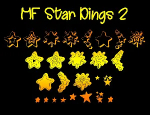 MF Star Dings 2 font