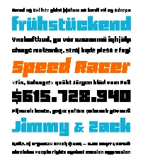 Blackentina 4F font