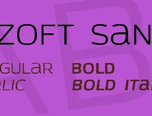 Azoft Sans font