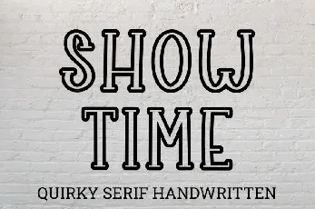 Show Time font