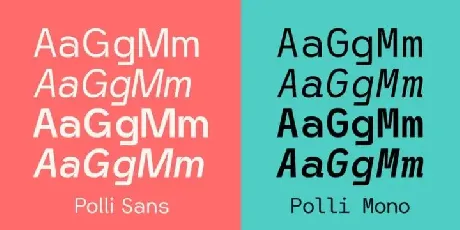 Polli Sans Serif Family font