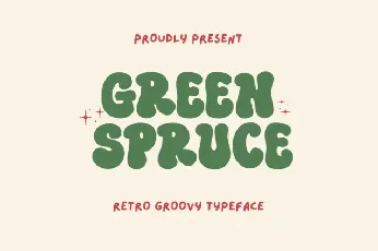 Green Spruce Display font