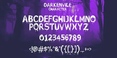 Darkenville DEMO font