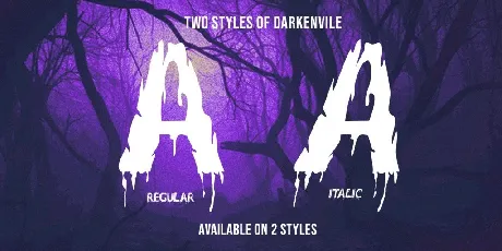 Darkenville DEMO font