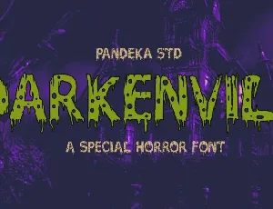 Darkenville DEMO font