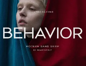 Behavior font