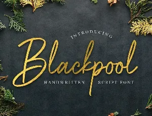 Blackpool font