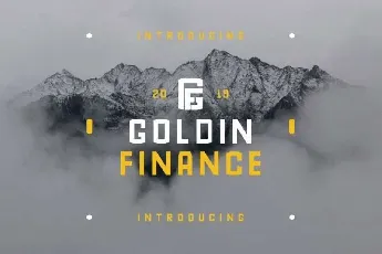 GoldinFinance Typeface Free font